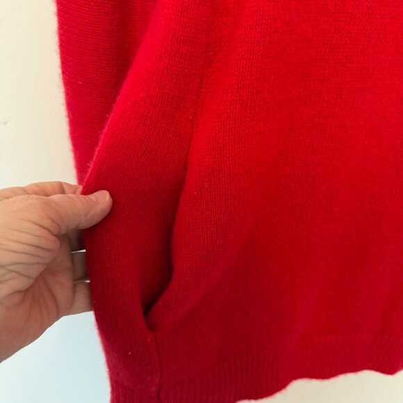 Max Studio 100% 2 Ply Cashmere Turtleneck Sweater Size Medium - Picture 2 of 4